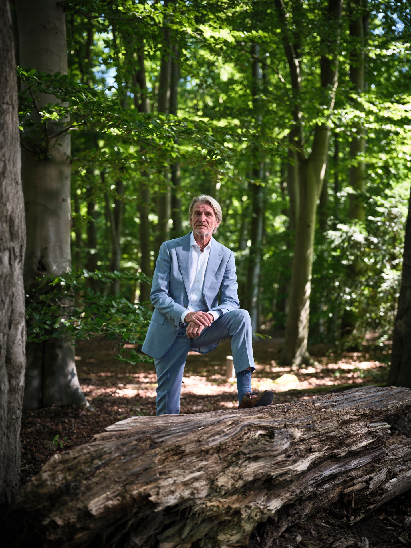 Bob de Wit in the forest